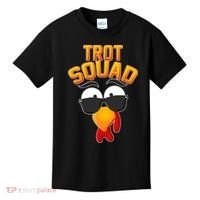 Thanksgiving Trot Squad Turkey Kids T-Shirt thumb 0