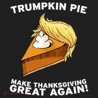 Thanksgiving Trumpkin Pie Women's Sweatshirt thumb 2