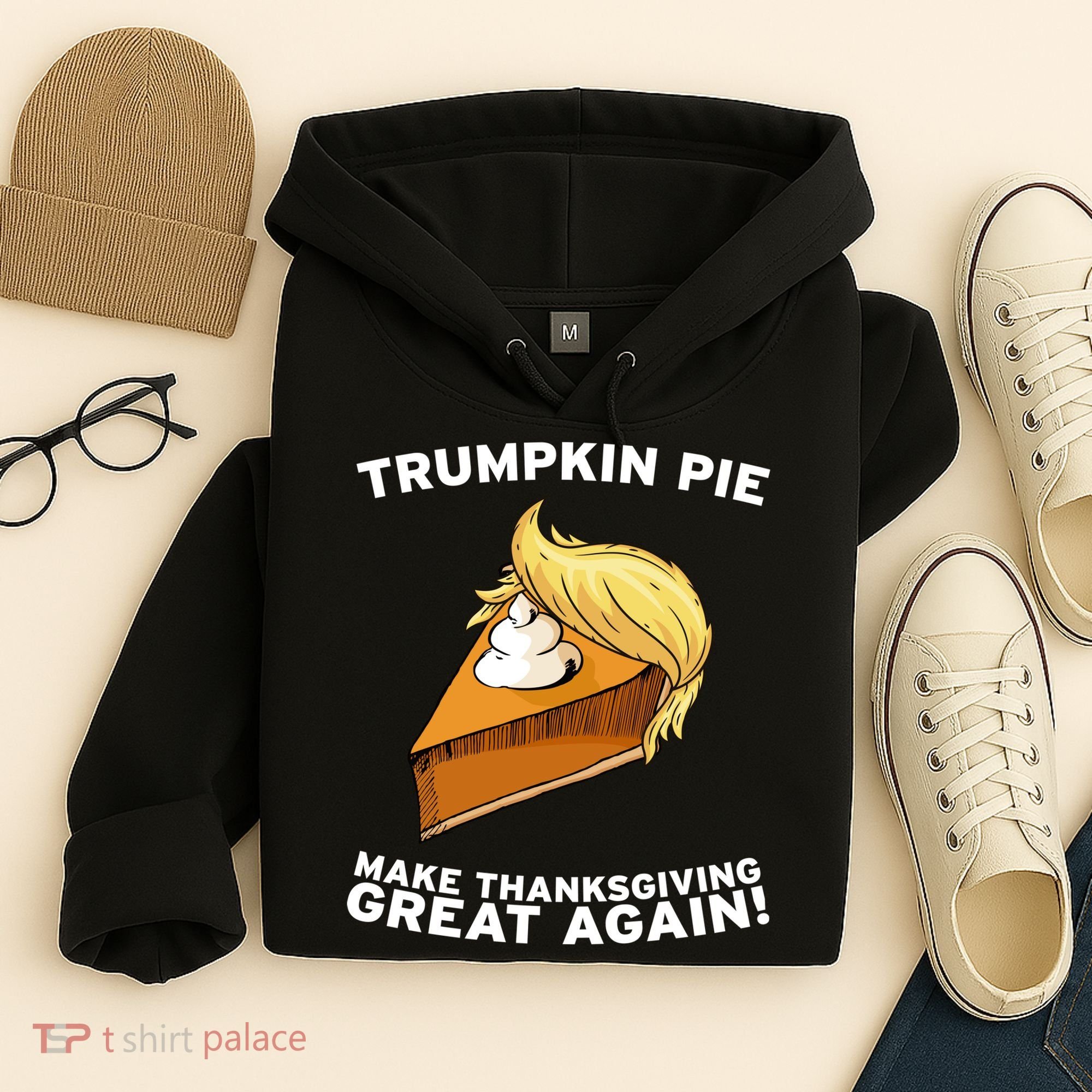 Thanksgiving Trumpkin Pie Hoodie