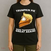 Thanksgiving Trumpkin Pie T-Shirt thumb 4