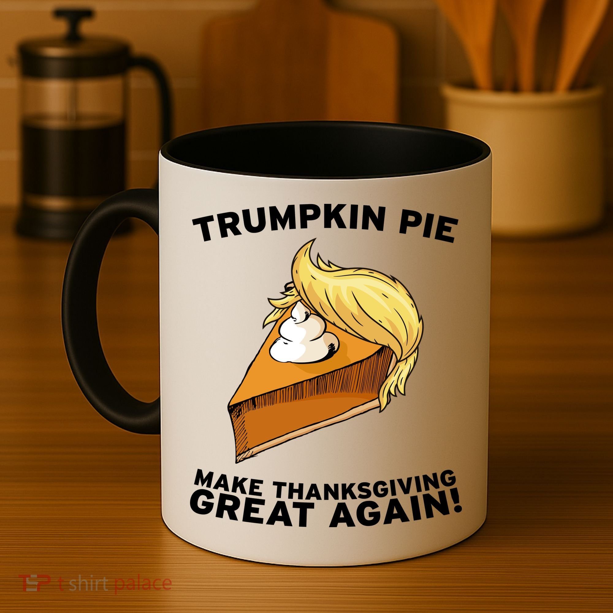 Thanksgiving Trumpkin Pie Coffee Mug