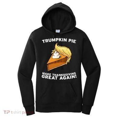 Thanksgiving Trumpkin Pie Women's Hoodie