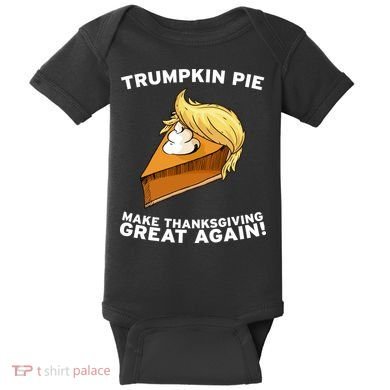 Thanksgiving Trumpkin Pie Baby Bodysuit