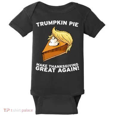 Thanksgiving Trumpkin Pie Baby Bodysuit