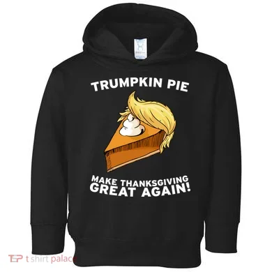 Thanksgiving Trumpkin Pie Toddler Hoodie