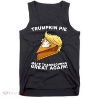 Thanksgiving Trumpkin Pie Tank Top thumb 0