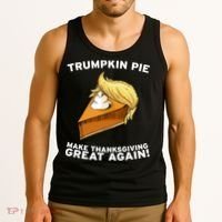 Thanksgiving Trumpkin Pie Tank Top thumb 3