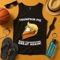 Thanksgiving Trumpkin Pie Tank Top thumb 4