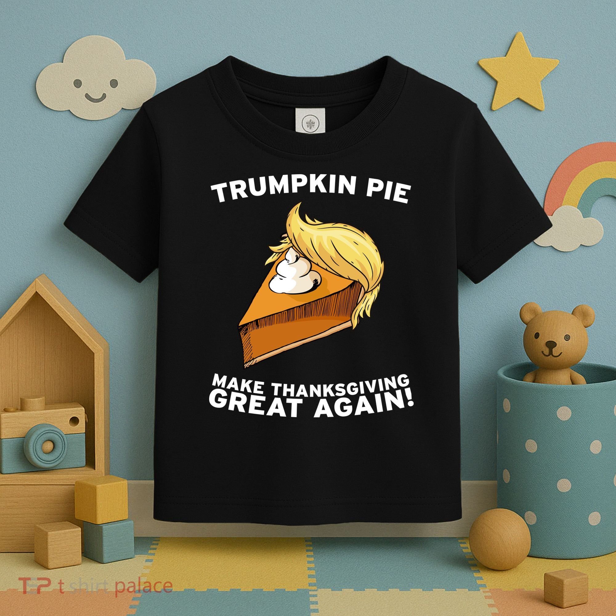 Thanksgiving Trumpkin Pie Toddler T-Shirt