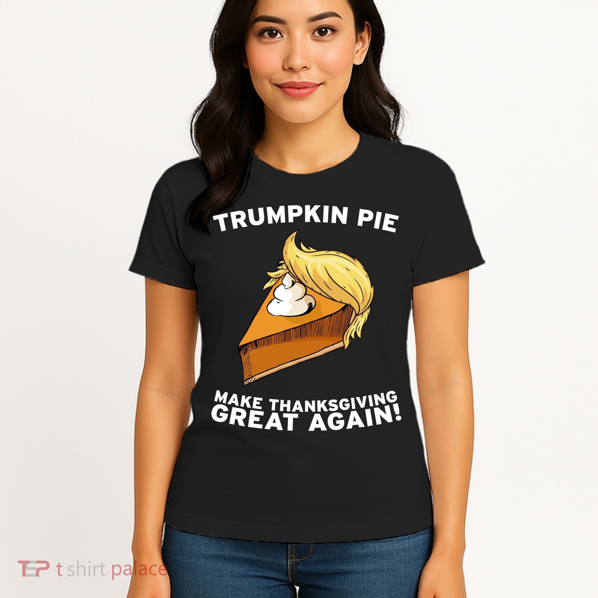 Thanksgiving Trumpkin Pie Women's T-Shirt