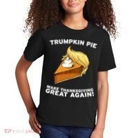 Thanksgiving Trumpkin Pie Kids T-Shirt thumb 2