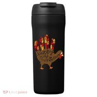 Thanksgiving Turkey Hand 24oz Duet Stainless Steel Tumbler thumb 0