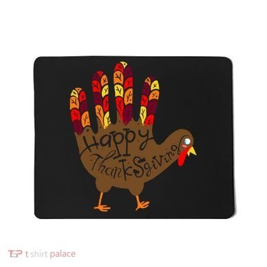 Thanksgiving Turkey Hand Mousepad
