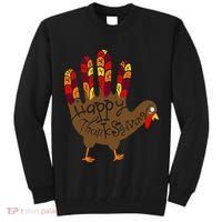 Thanksgiving Turkey Hand Tall Sweatshirt thumb 0