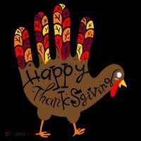 Thanksgiving Turkey Hand Women's Tank Top thumb 5