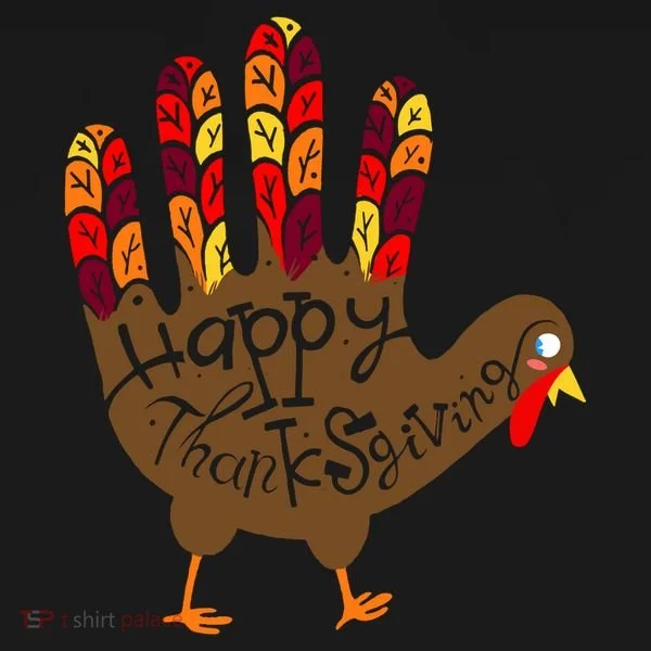 Thanksgiving Turkey Hand Toddler Hoodie