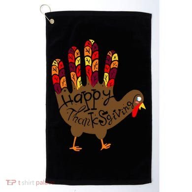 Thanksgiving Turkey Hand Golf Towel