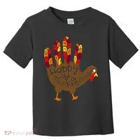 Thanksgiving Turkey Hand Toddler T-Shirt thumb 0