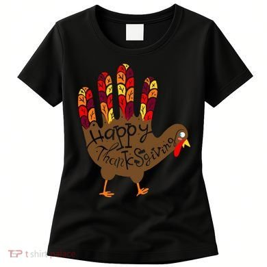 Thanksgiving Turkey Hand Women's T-Shirt