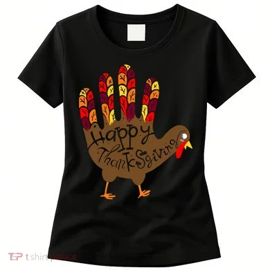 Thanksgiving Turkey Hand Women's T-Shirt