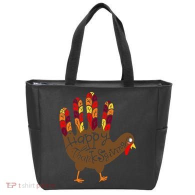 Thanksgiving Turkey Hand Tote Bag