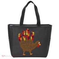 Thanksgiving Turkey Hand Tote Bag thumb 0