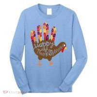 Thanksgiving Turkey Hand Long Sleeve Shirt thumb 0