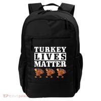 Thanksgiving Turkey Lives Matter Backpack thumb 0