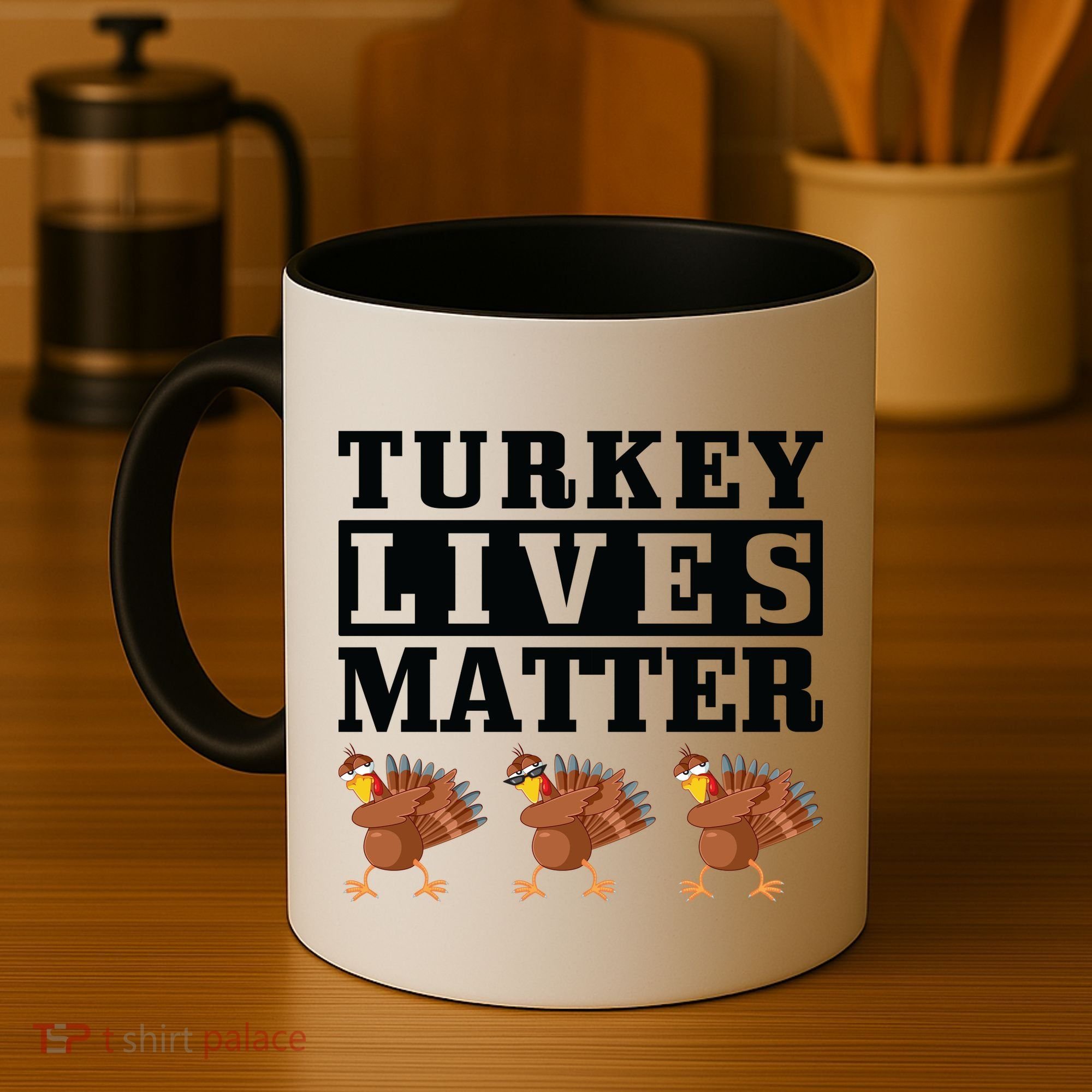 Thanksgiving Turkey Lives Matter Coffee Mug