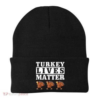 Thanksgiving Turkey Lives Matter Beanie