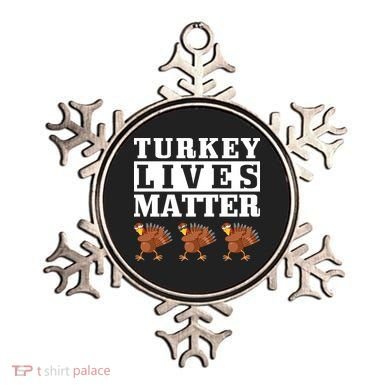 Thanksgiving Turkey Lives Matter Ornament