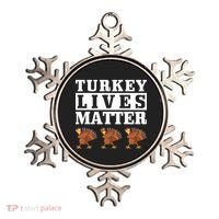 Thanksgiving Turkey Lives Matter Ornament thumb 0