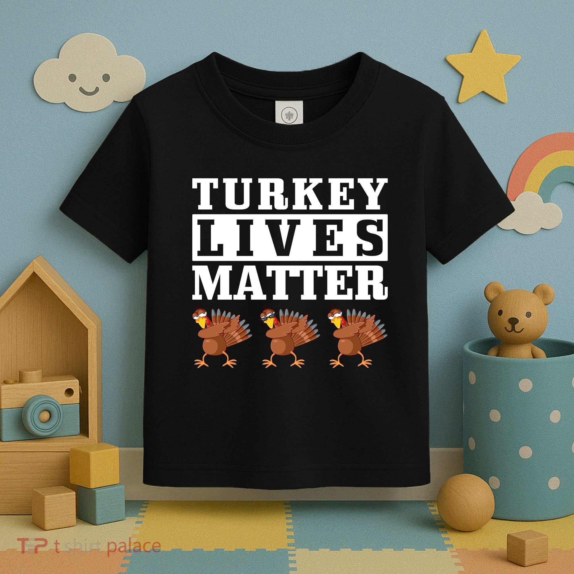 Thanksgiving Turkey Lives Matter Toddler T-Shirt