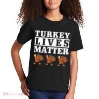 Thanksgiving Turkey Lives Matter Kids T-Shirt thumb 2
