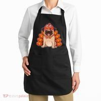Thanksgiving Turkey Pug Apron thumb 2