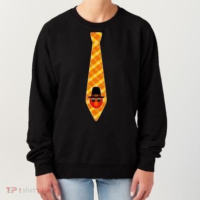 Thanksgiving Turkey Tie Women's Sweatshirt