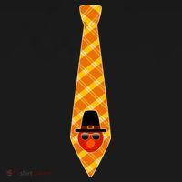 Thanksgiving Turkey Tie Long Sleeve Shirt thumb 2
