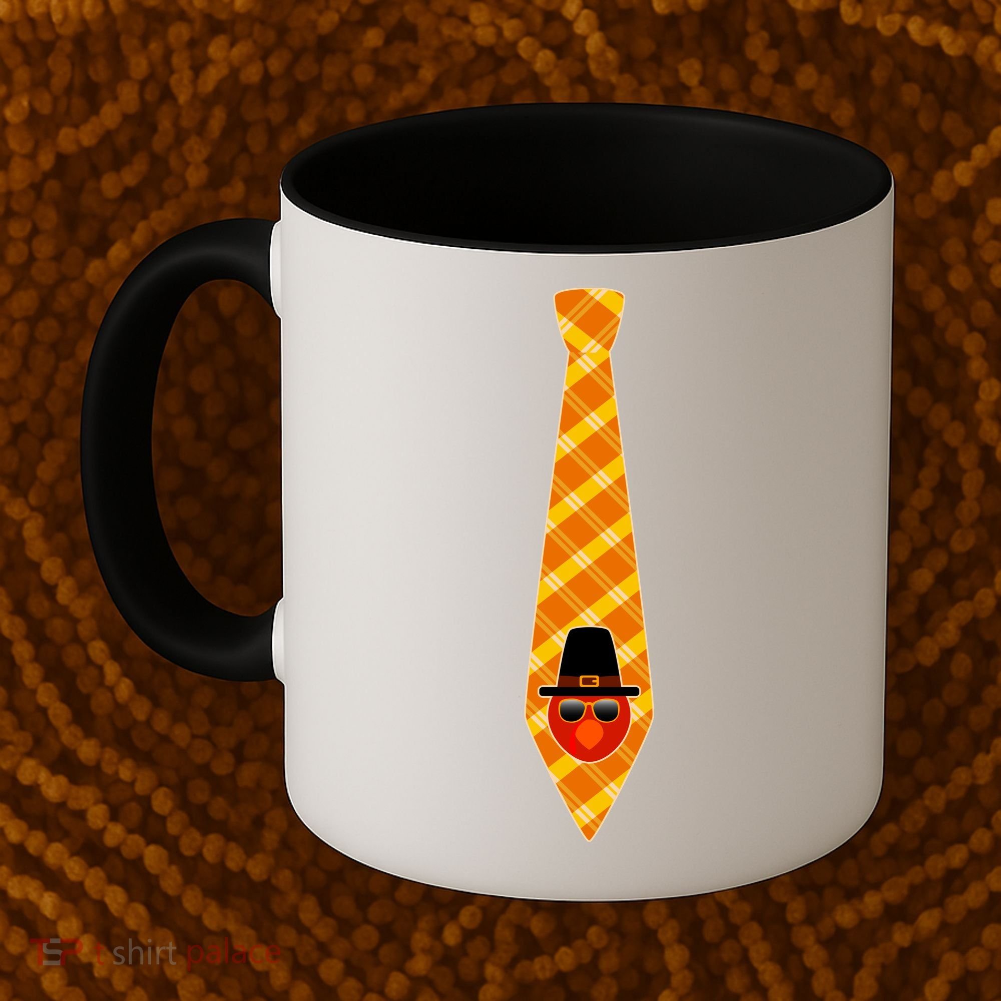 Thanksgiving Turkey Tie Coffee Mug