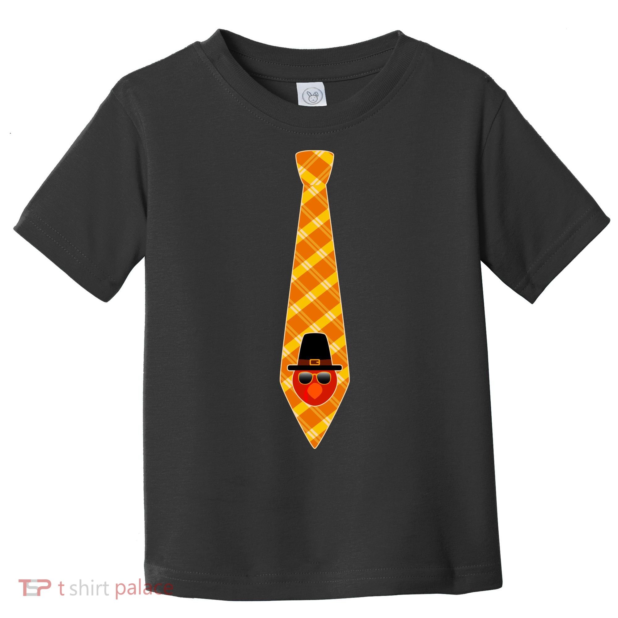 Thanksgiving Turkey Tie Toddler T-Shirt