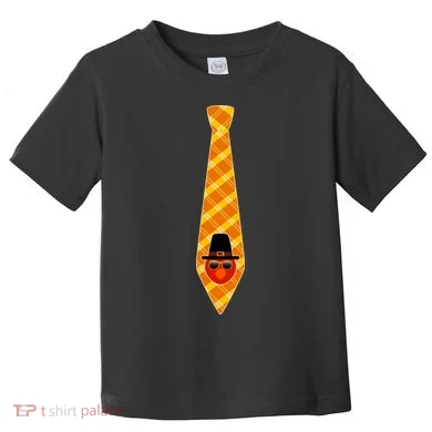 Thanksgiving Turkey Tie Toddler T-Shirt