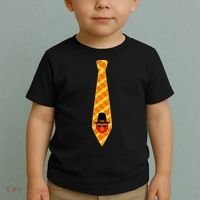 Thanksgiving Turkey Tie Toddler T-Shirt thumb 2