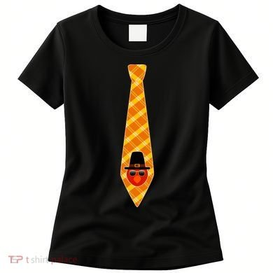 Thanksgiving Turkey Tie Women's T-Shirt