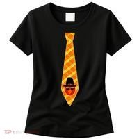 Thanksgiving Turkey Tie Women's T-Shirt thumb 0
