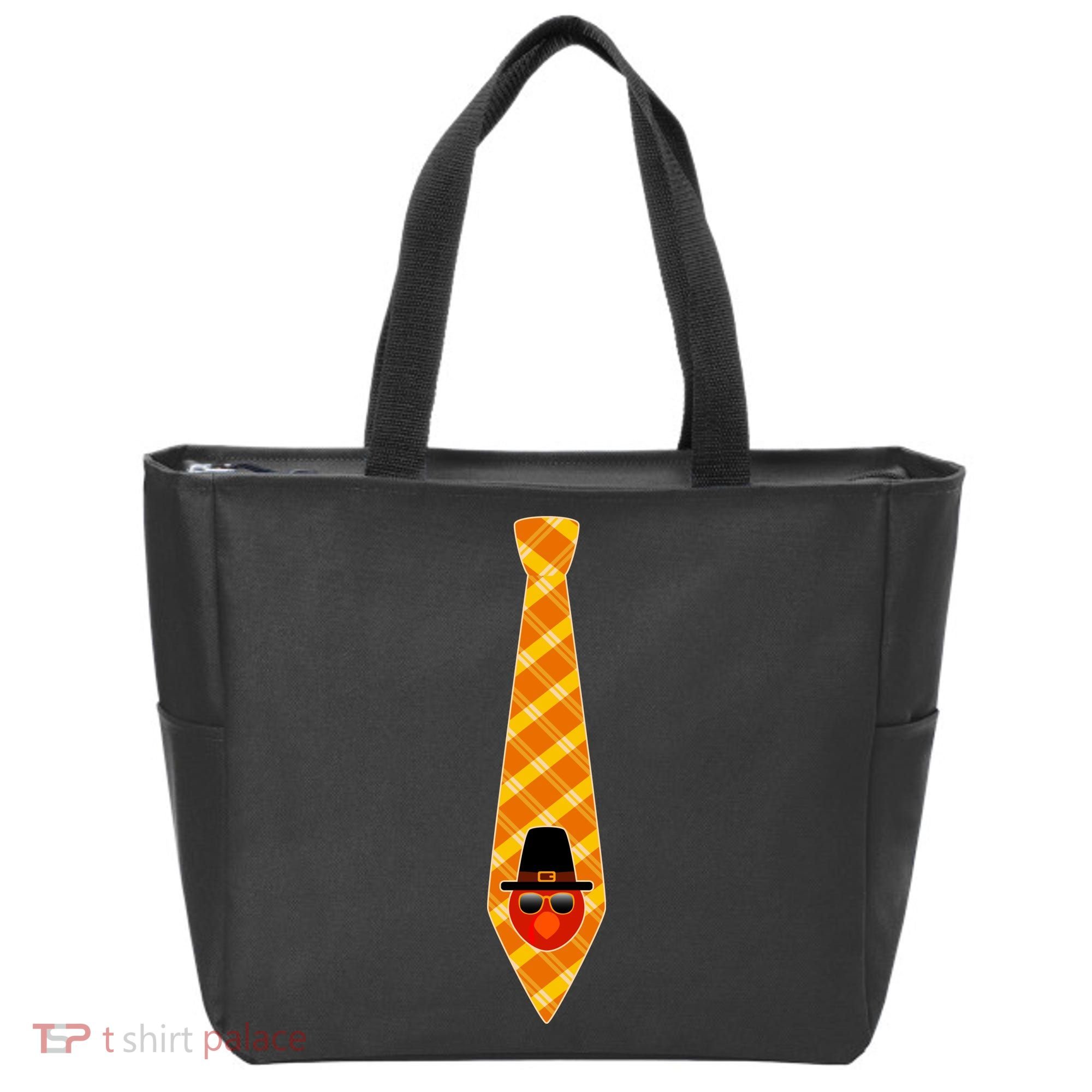 Thanksgiving Turkey Tie Tote Bag