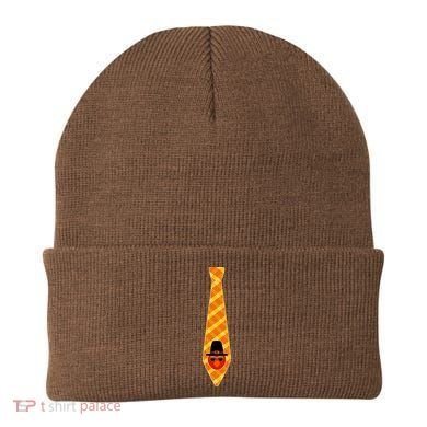 Thanksgiving Turkey Tie Beanie