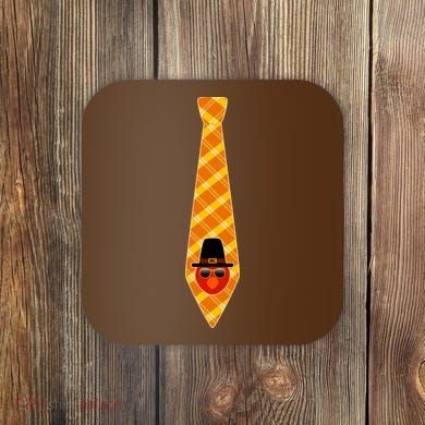 Thanksgiving Turkey Tie Coaster
