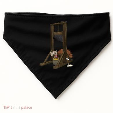 Thanksgiving Turkey Tricked Free Feed Funny USA-Made Doggie Bandana