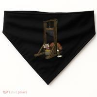 Thanksgiving Turkey Tricked Free Feed Funny USA-Made Doggie Bandana thumb 0