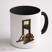 Thanksgiving Turkey Tricked Free Feed Funny Coffee Mug thumb 1