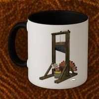 Thanksgiving Turkey Tricked Free Feed Funny Coffee Mug thumb 2